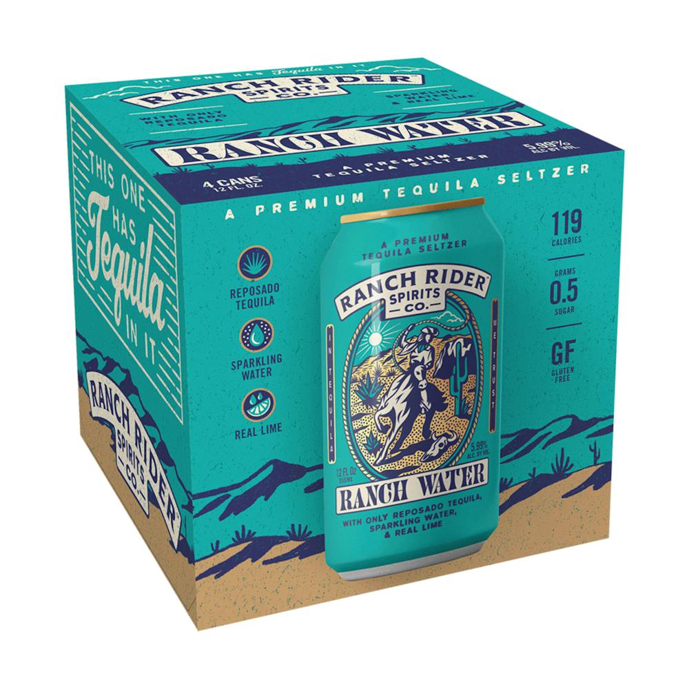 Ranch Rider Spirits Co Ranch Water 4355ml Cans Ready to Go Cocktails