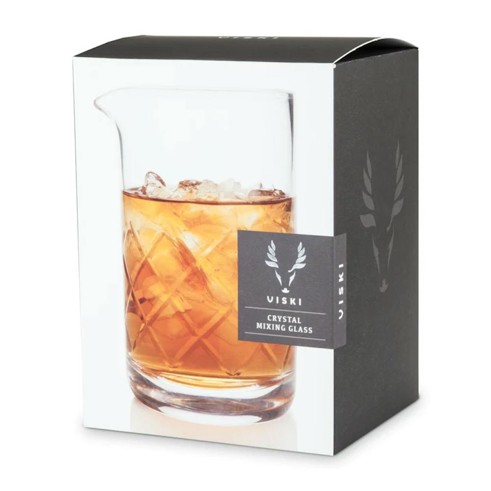Viski Crystal Mixing Glass 17oz Bar Tools