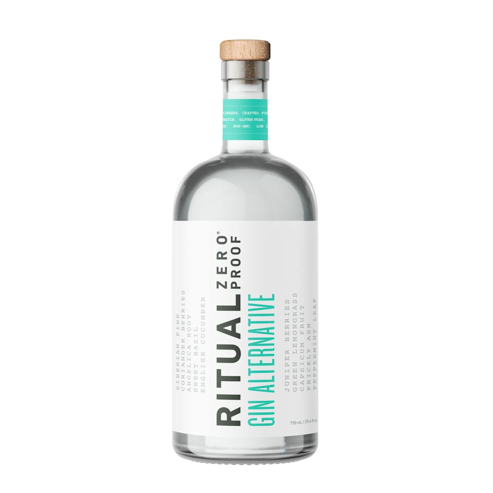 Ritual Zero Proof Gin Alternative 750ml NonAlcoholic Spirits