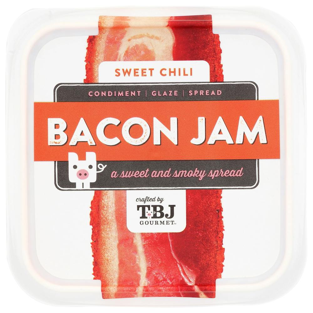 TBJ Gourmet Sweet Chili Bacon Jam 7.5oz Jams and Jellies