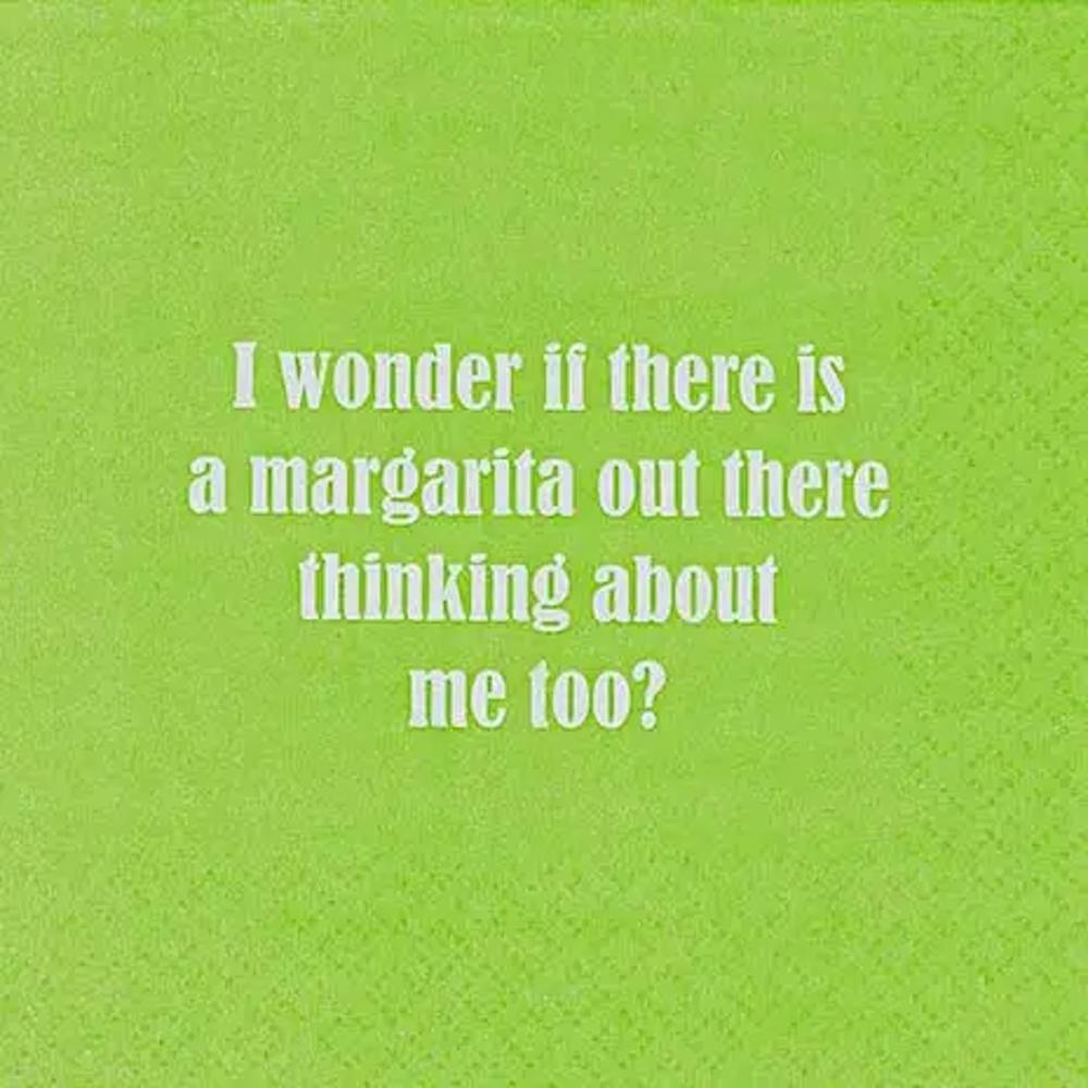 Wonder If There's A Margarita Cocktail Napkins (20pk) Homegoods