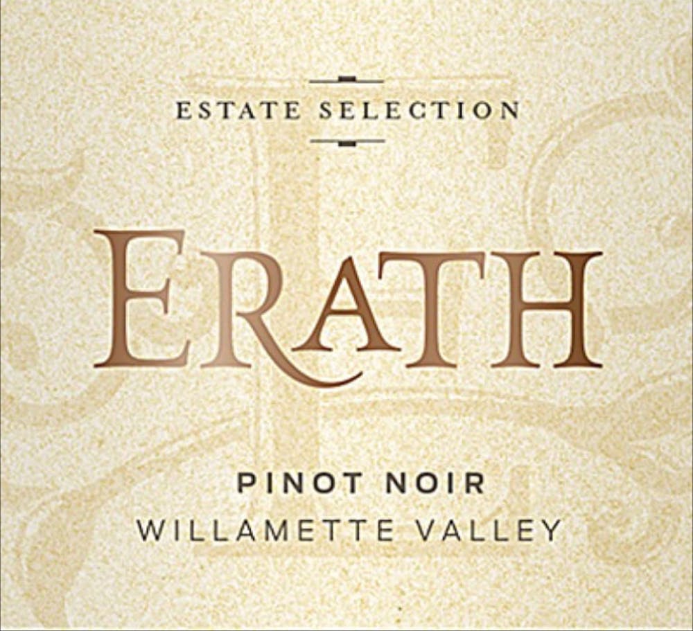 Erath Pinot Noir Estate Willamette Valley 2018 Pinot Noir