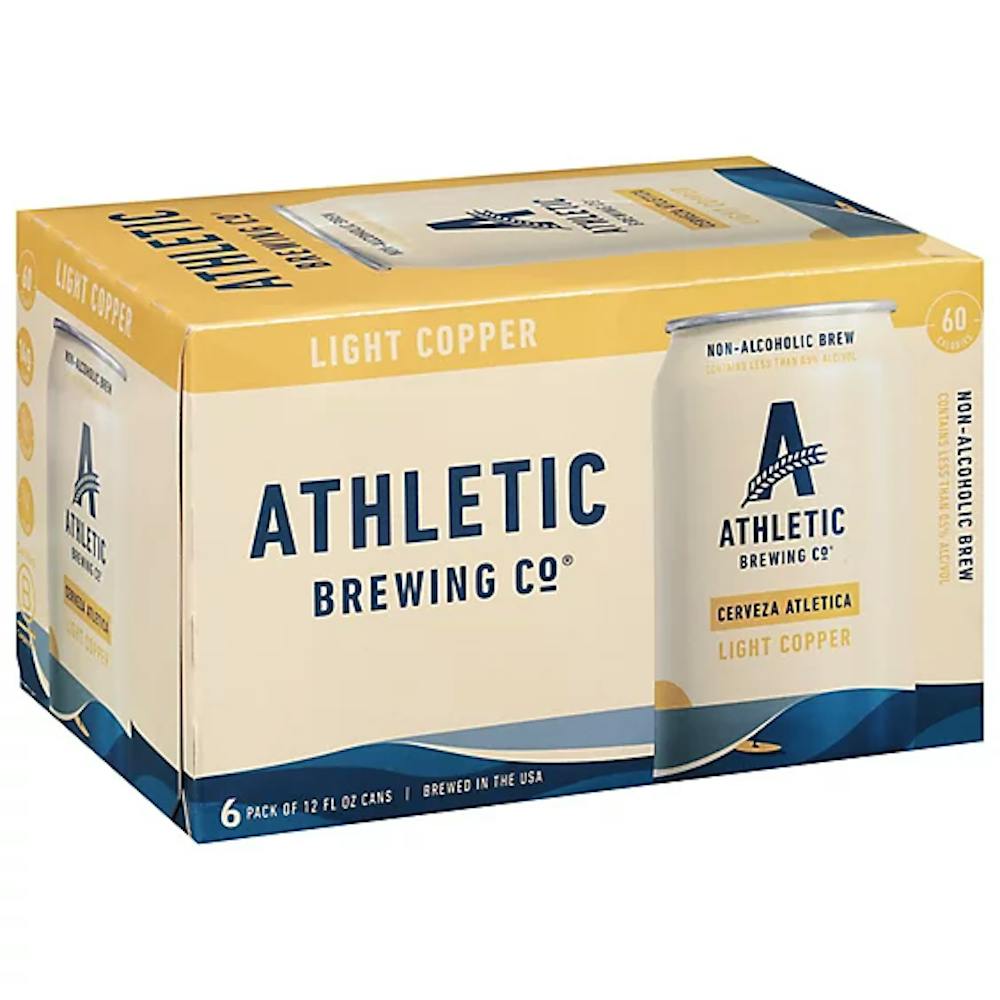 Athletic Brewing Co. Cerveza Atletica Light Copper 612oz Non