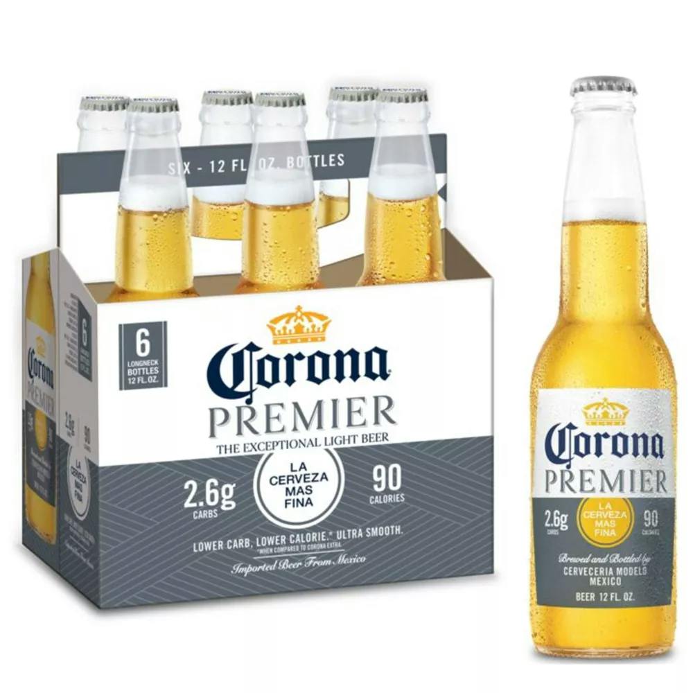 Corona Premier Mexican Light Lager Beer 6pk12oz Btls Pilsner/Lager