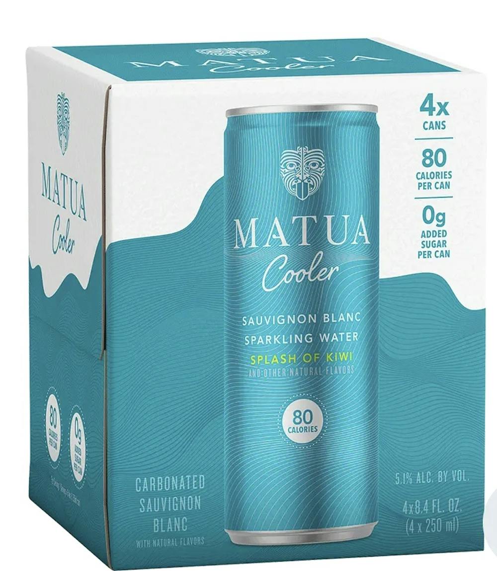 Matua Cooler Sauvignon Blanc Sparkling Water 4250ml Cans Can Wine
