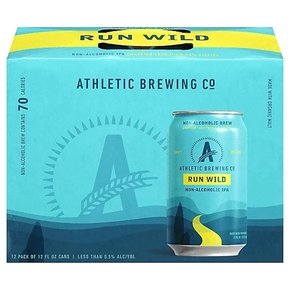 Athletic Brewing Co. Run Wild IPA 1212oz Cans NonAlcoholic Beer