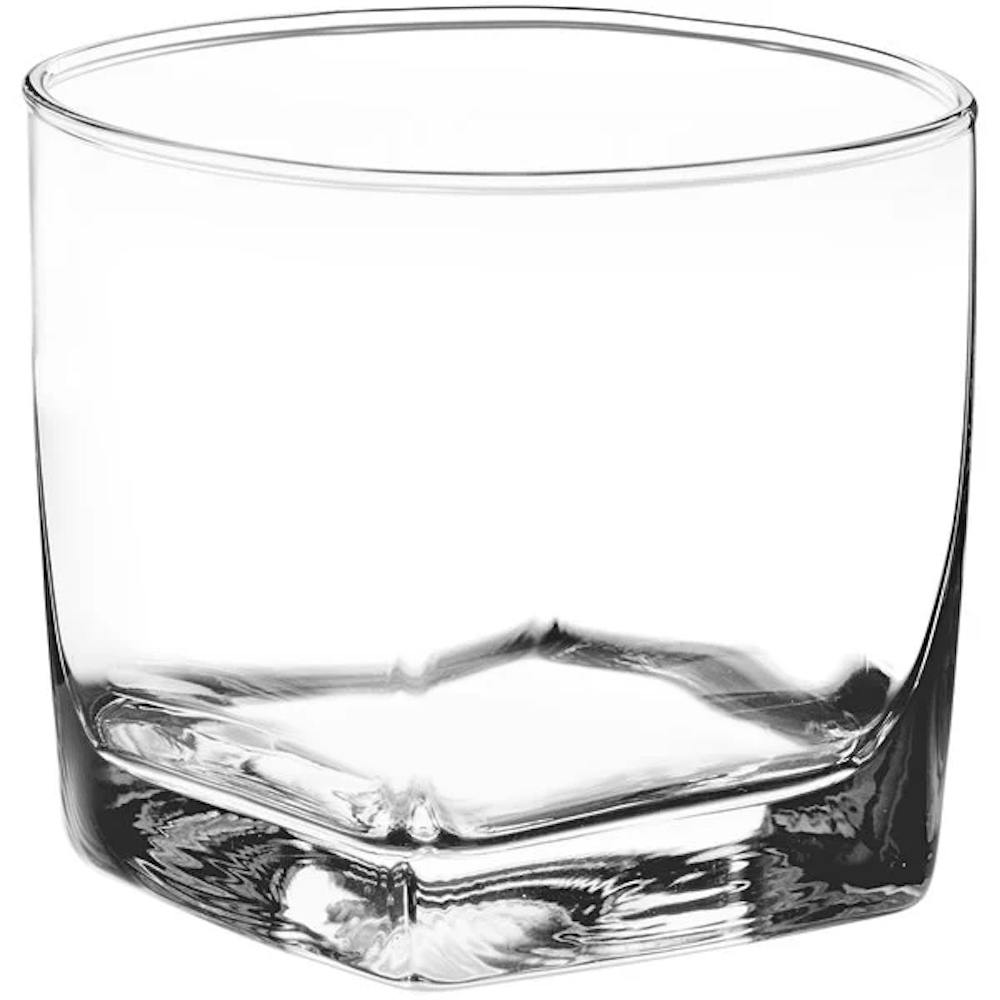 Cube Rocks/Old Fashioned Glass 10oz Spirits Glasses