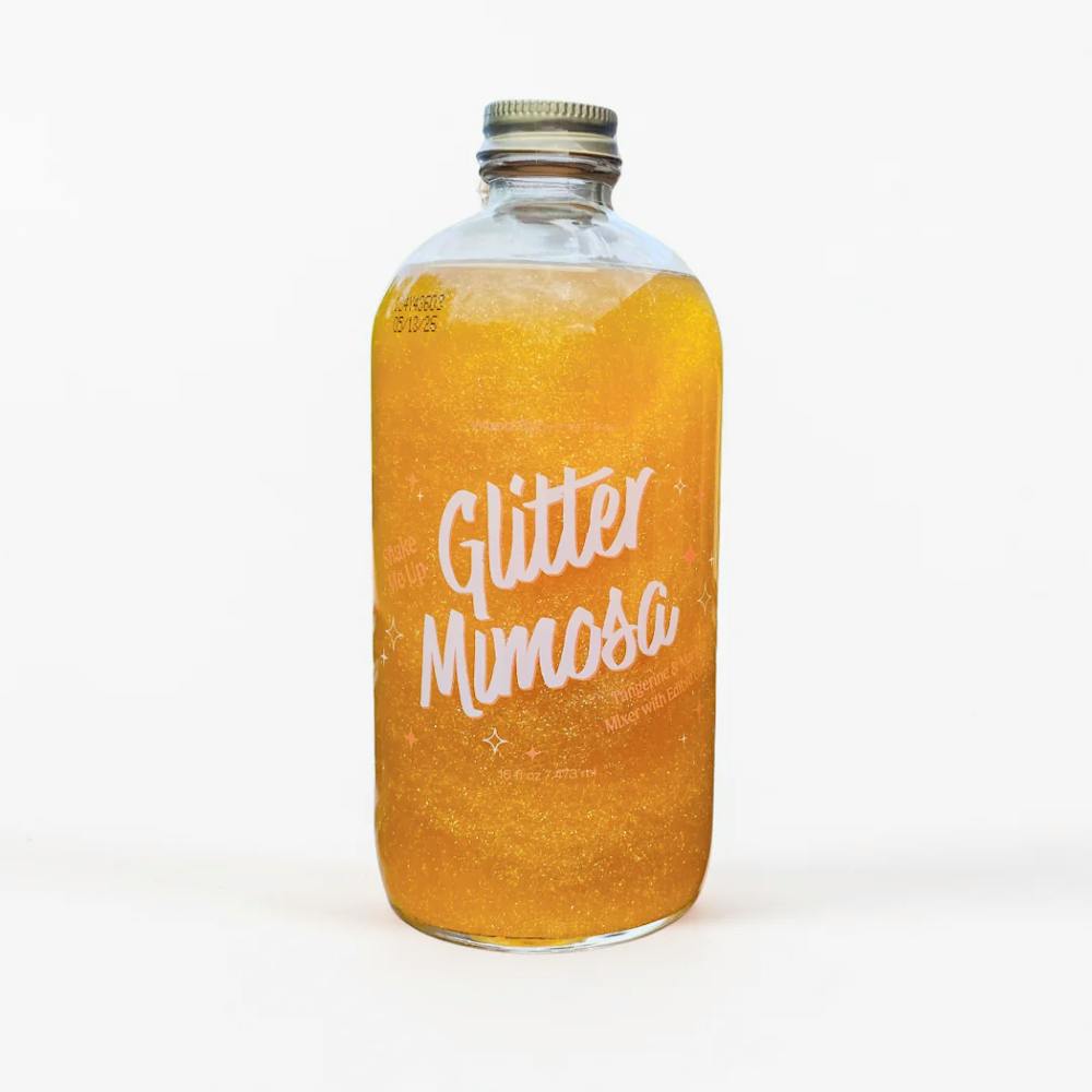 Wood Stove Kitchen Glitter Mimosa Mixer 16oz Cocktail Mixers