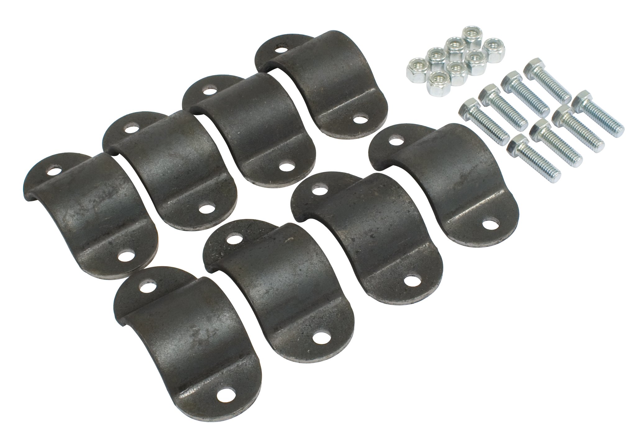 Raw Axle Beam Clamp Kit, 8 pcs. (Incl. Hardware) EMPI