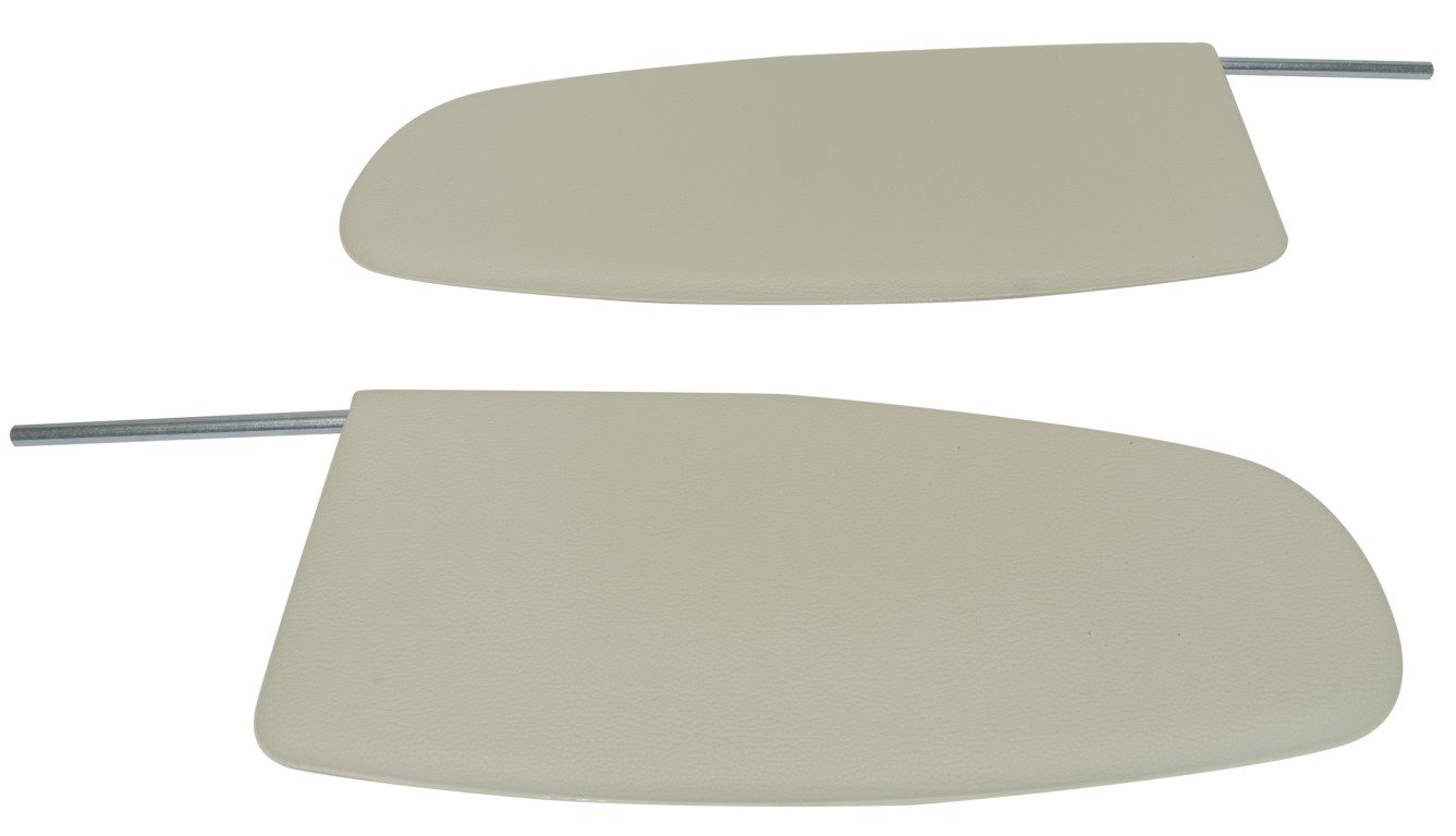 Sun Visors, 5864 Type 1, Ivory, Pair EMPI