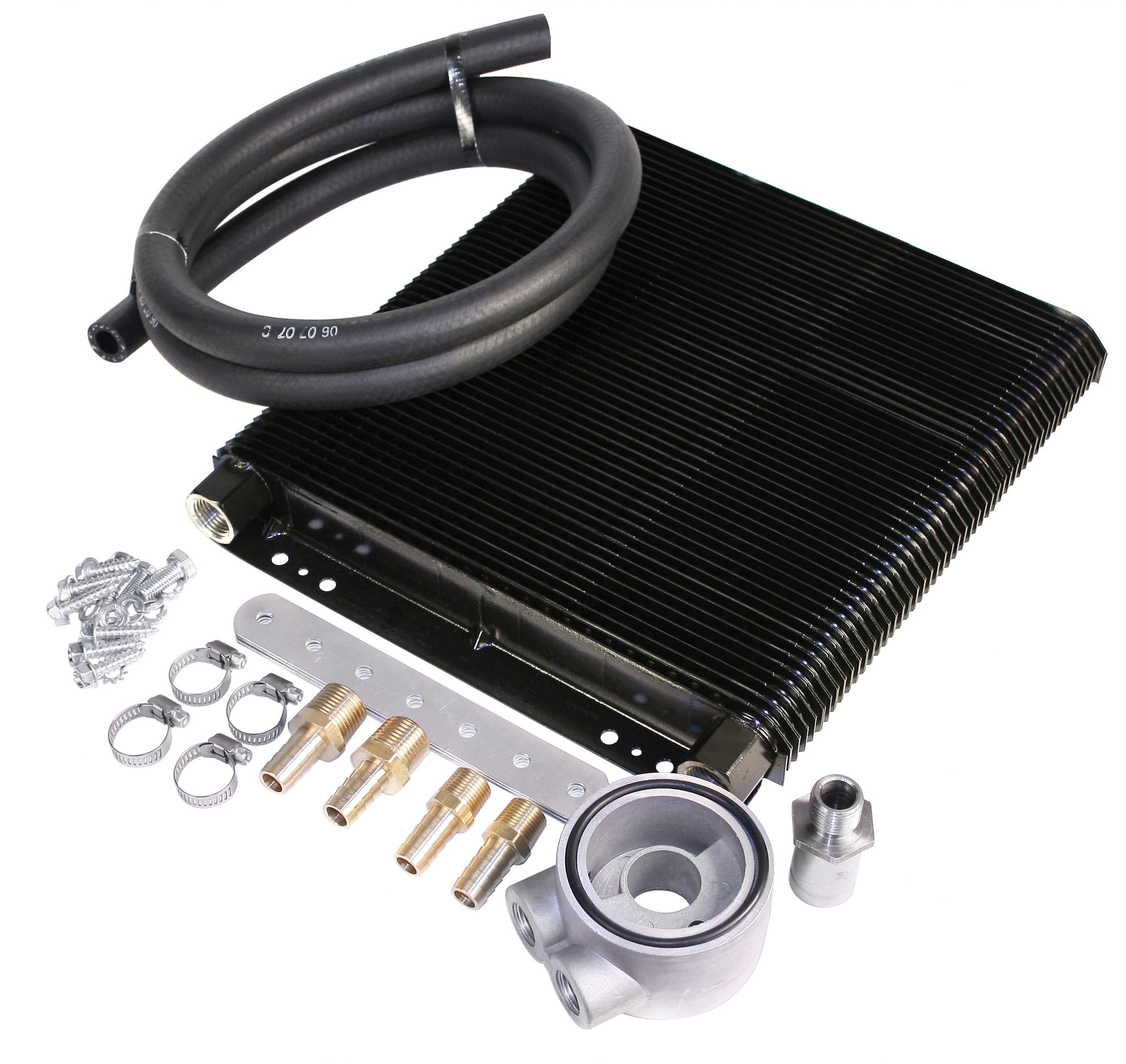 72Plate Oil Cooler Kit with Sandwich Adapter EMPI