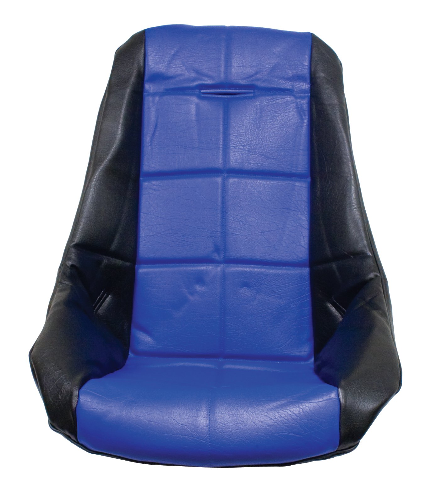 Seat Cover, Black/Blue with Square Pattern, Each EMPI