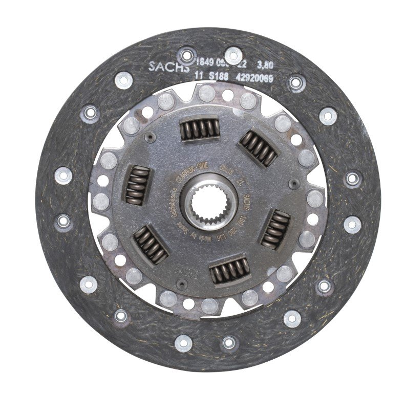 180mm Sprung Clutch Disc, Porsche 356 / 356A / 356B (Normal & Super