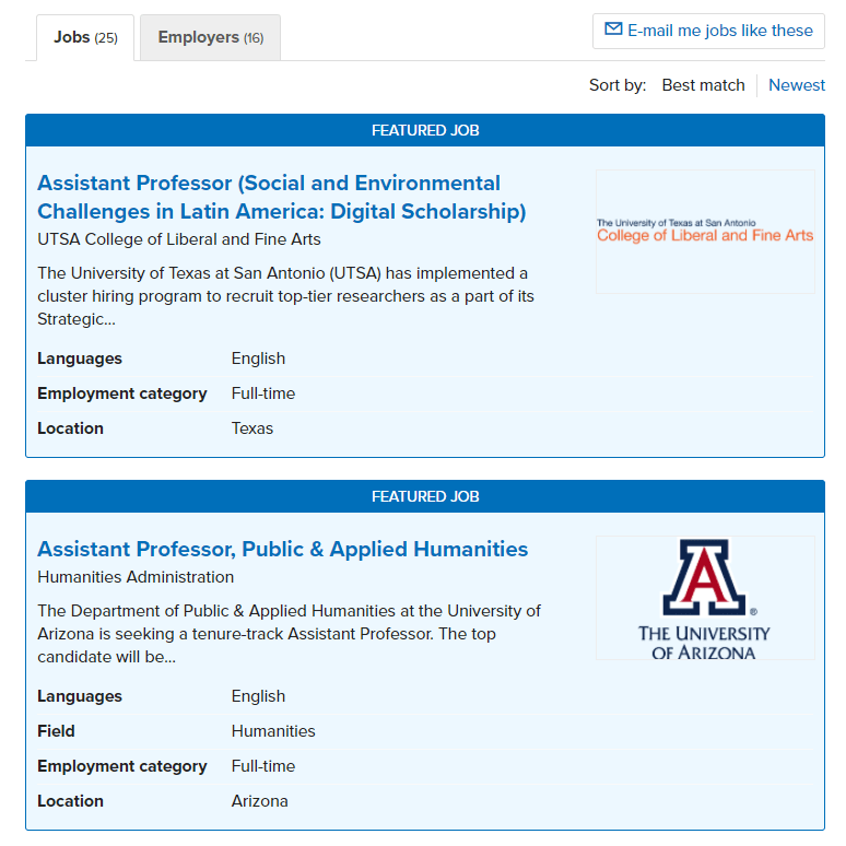 12 sites where you can find digital humanities jobs Employed Historian