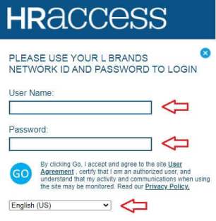 Hr Access lb Login