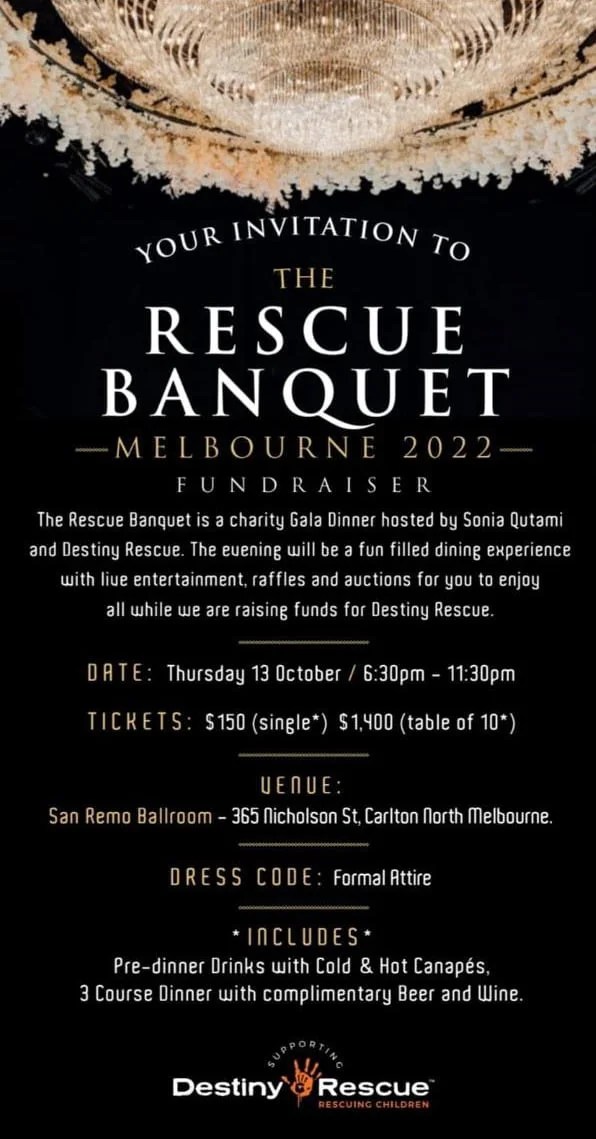RESCUE BANQUET MELBOURNE 2022 Employees Against Mandates