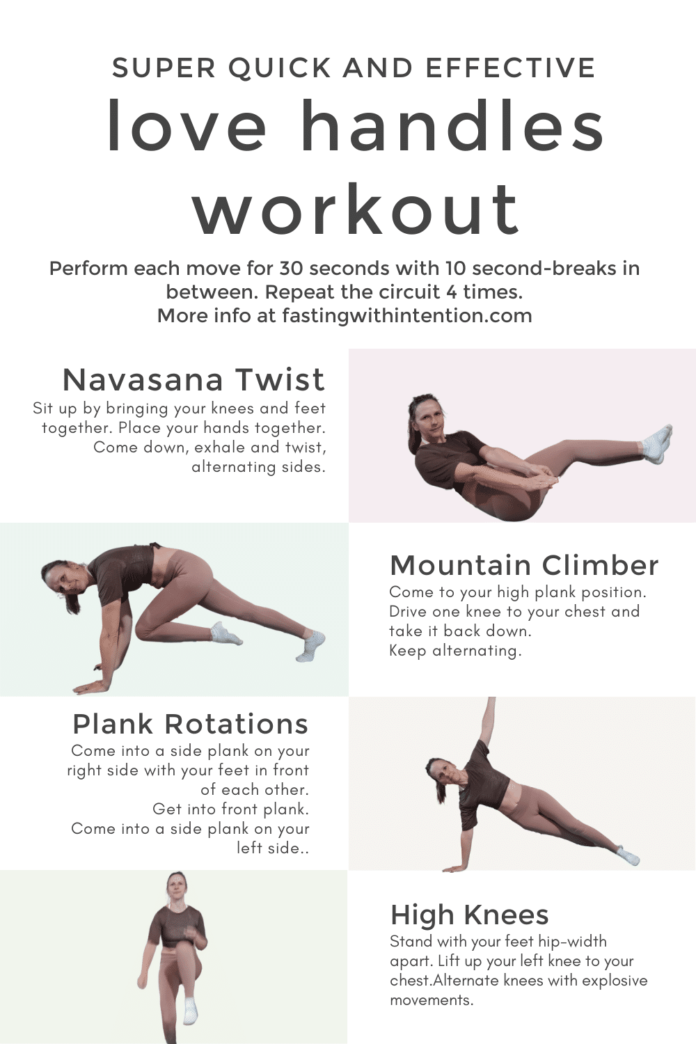 Do This 15Minutes Love Handles Workout 4 Times a Week to Get Rid of