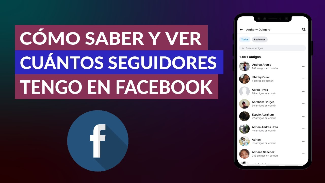 Como ver los seguidores de una página de Facebook