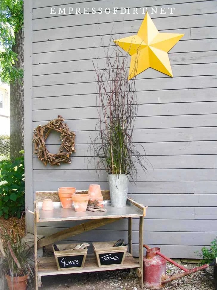 14 Creative and Functional Potting Bench Ideas