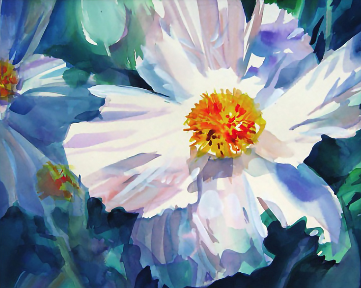 Joe Cibere Abstract Realism in Watercolor