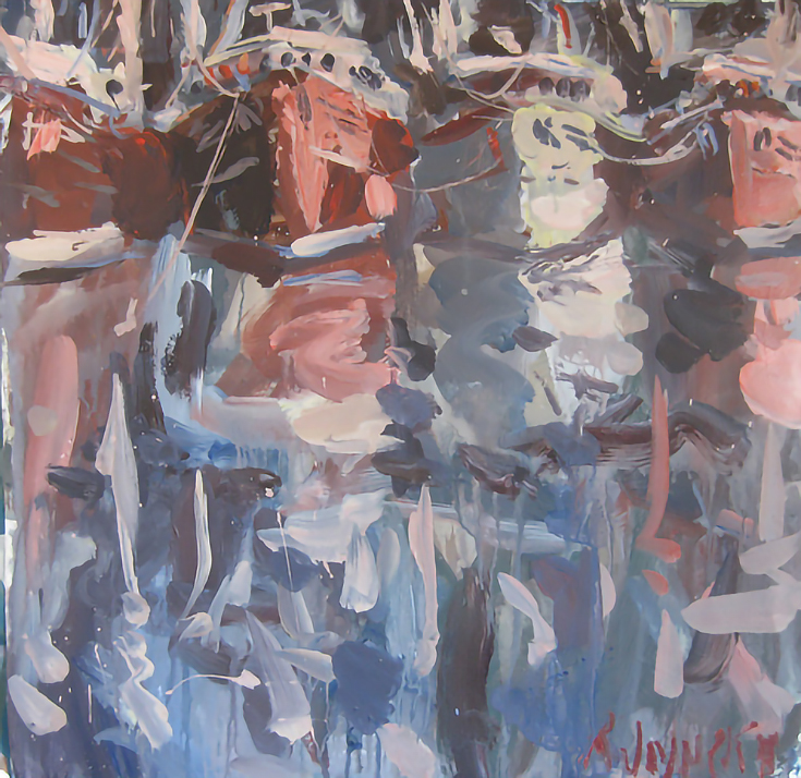 Robert Joyner Painting Energy through Abstraction