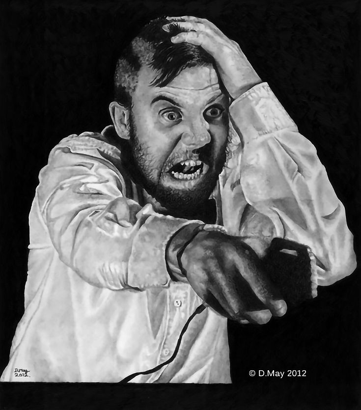 Photo Realistic Pencil Portraits By Damian May