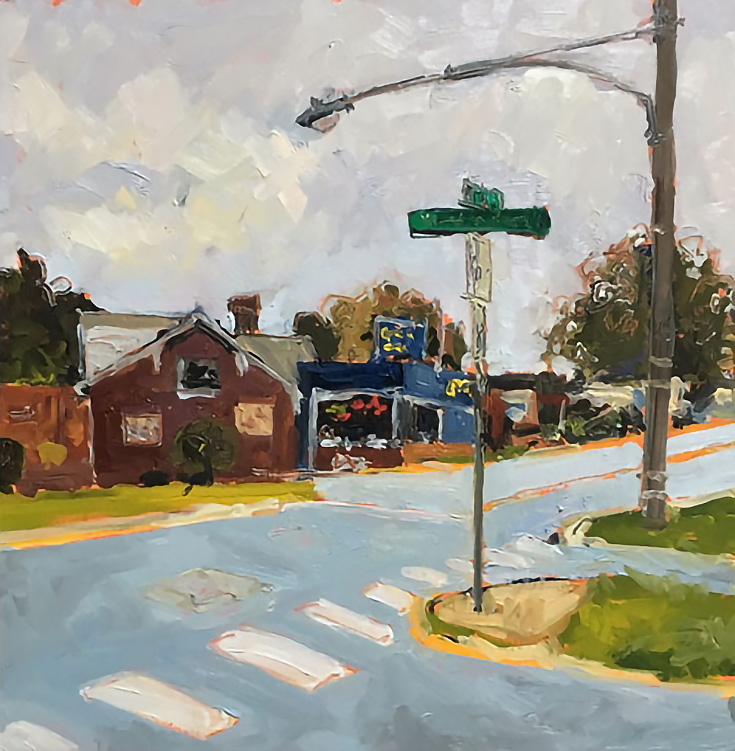 Stunning Urban Landscape Paintings by Sarah Baptist