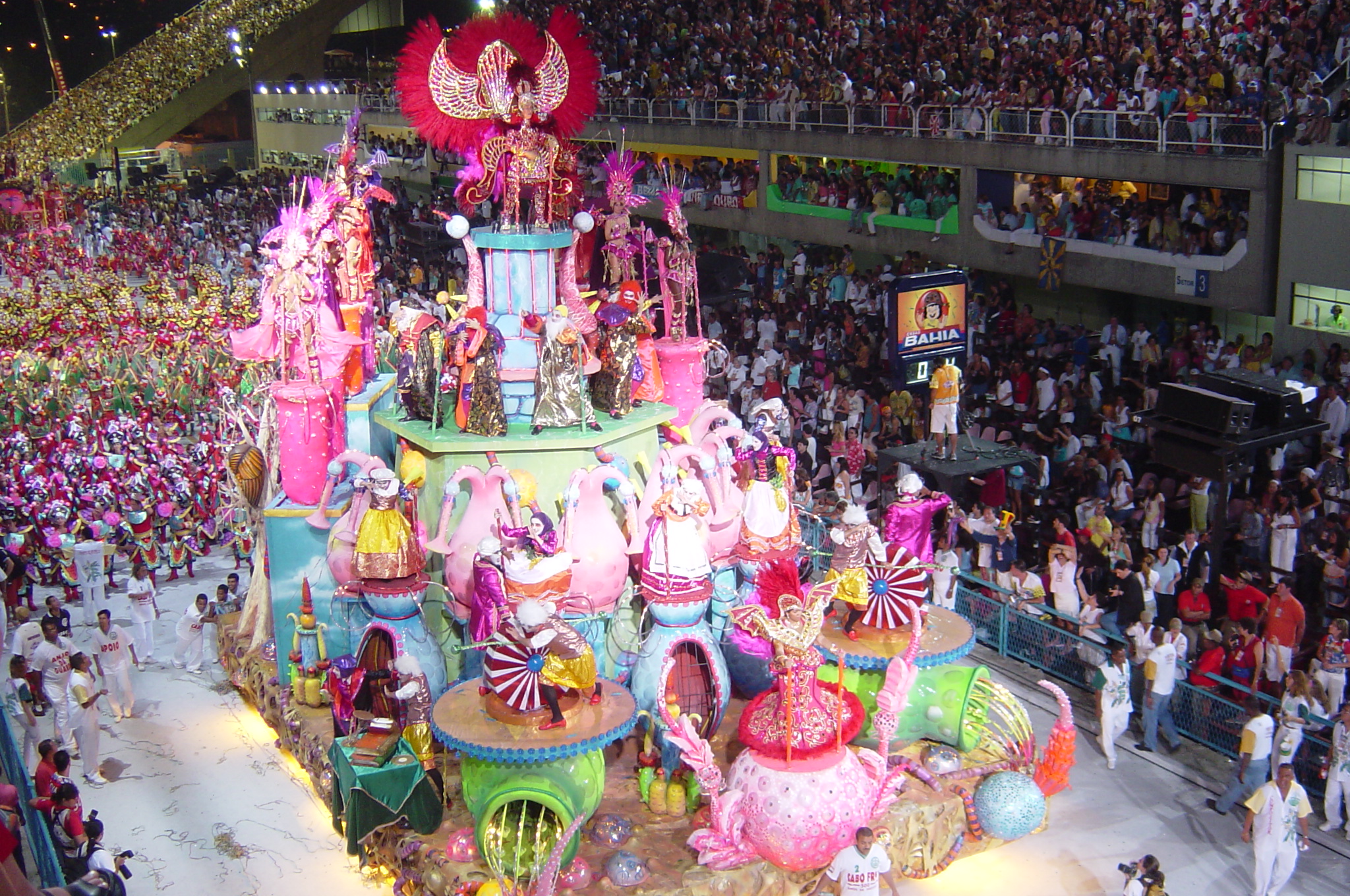 The Most spectacular Carnival The Carnival of Rio, Brazil