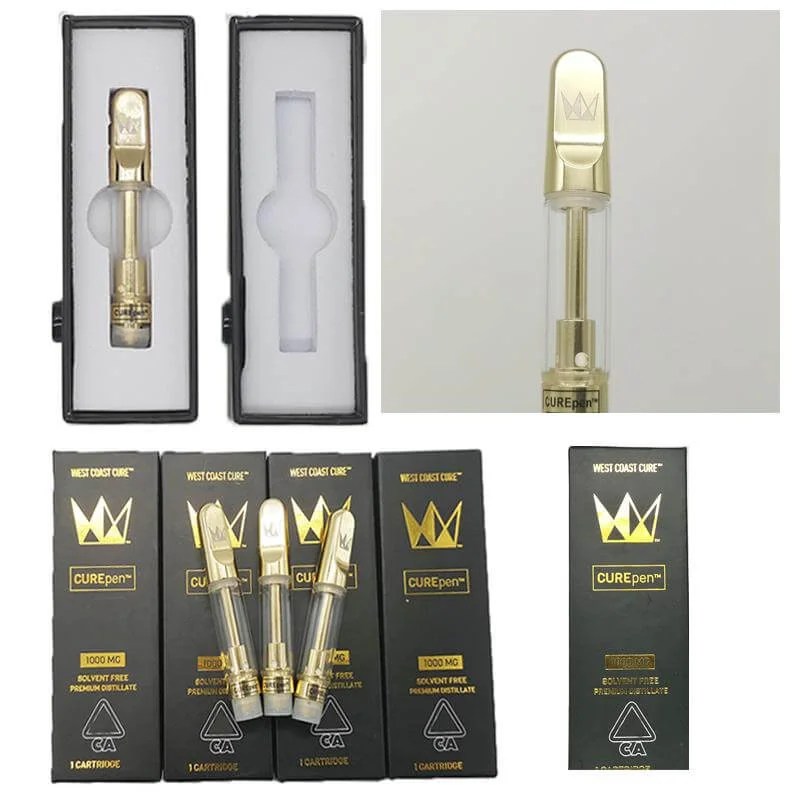 West Coast Cure Pen Vape Pen Cartridges Ceramic Coil Vaporizers Cart 0