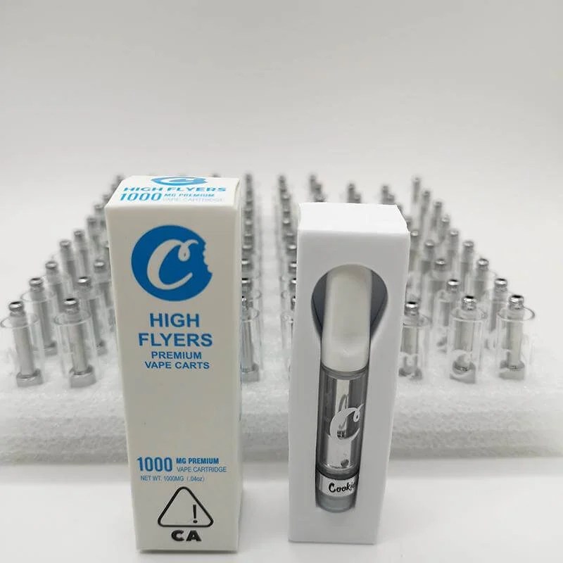 Cookies Carts High Flyers Vape Pen Cartridges 0.8ML 1ML Ceramic Coil
