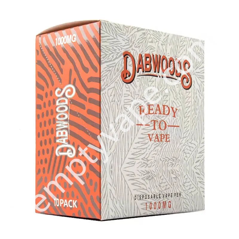 Dabwoods Disposable Vape Pens E Cigarettes 1.0ml Empty Oil Cartridges