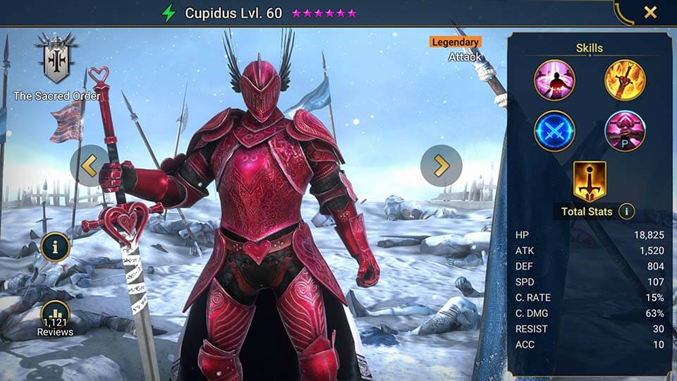 Cupidus Guide Skills, Best Gears & Masteries Champions