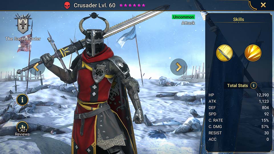 Crusader Guide Skills, Best Gears & Masteries Champions