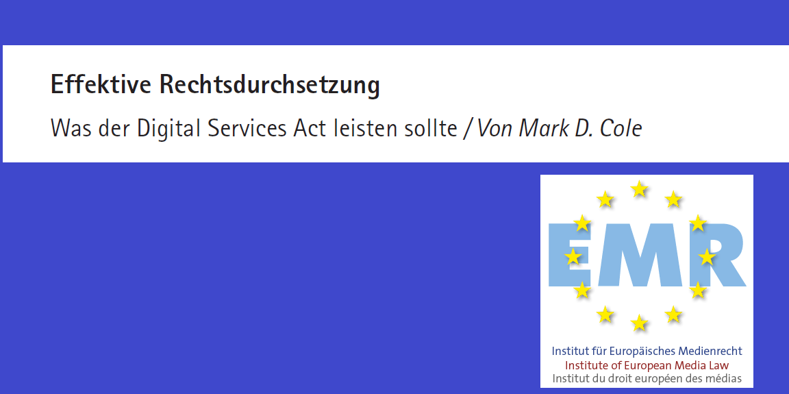 epd medien Beitrag von Mark D. Cole zur effektiven