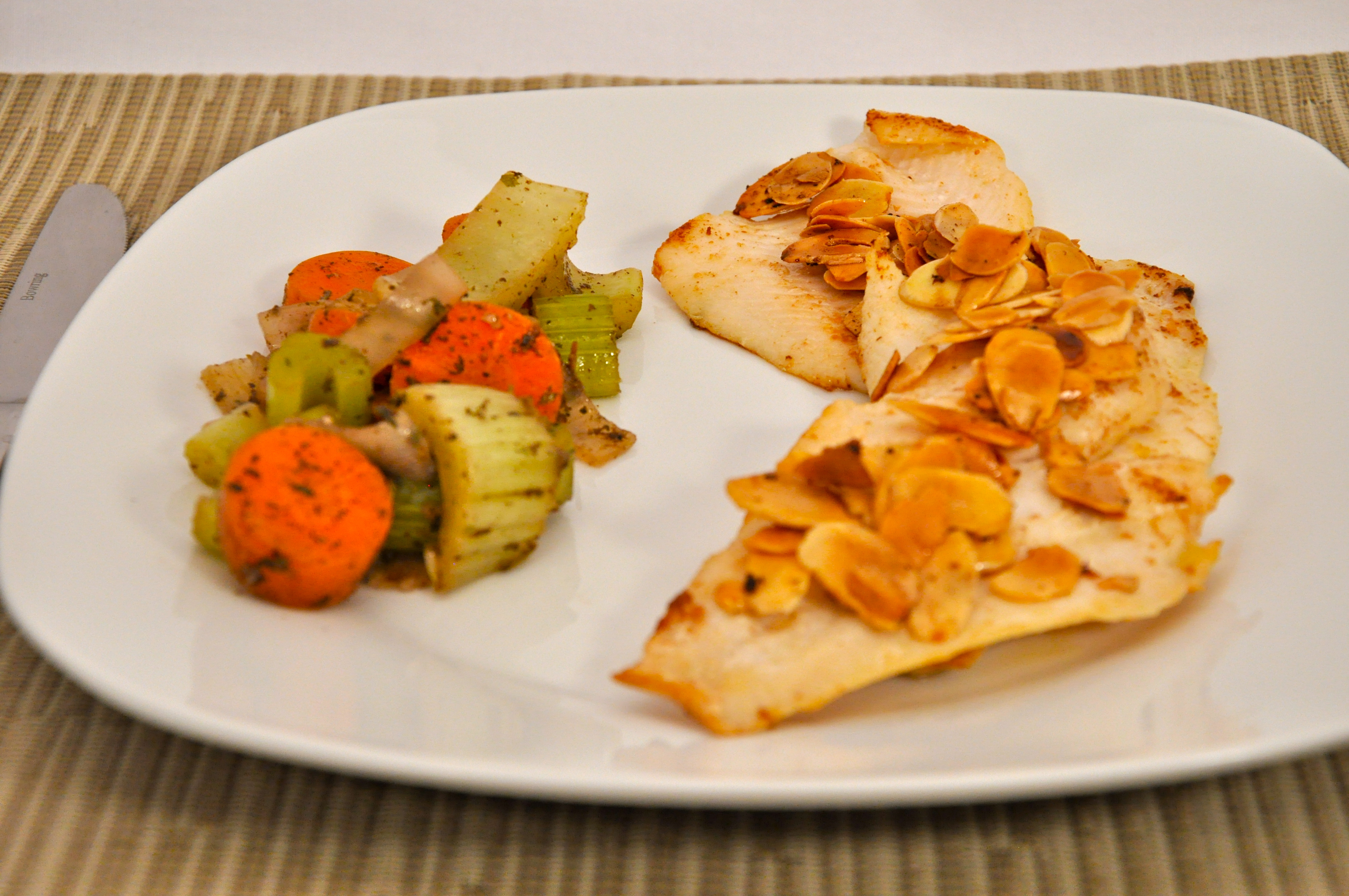 Filets de sole amandine Mes fantaisies urbaines