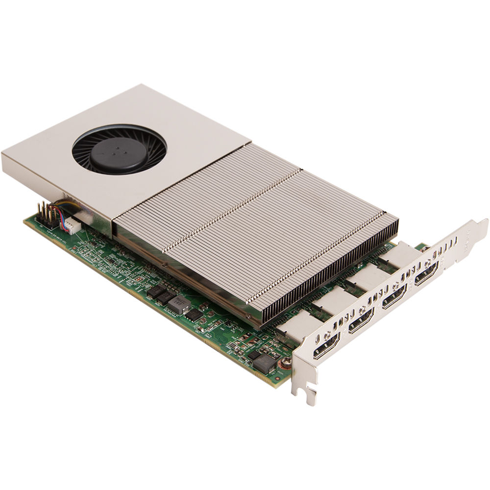 XtremeImage4K 4 channel DisplayPort 4K graphics card