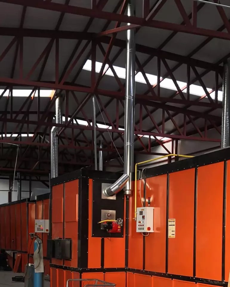 Tunnel Type Powder Coating Oven Powder Coating Equipment