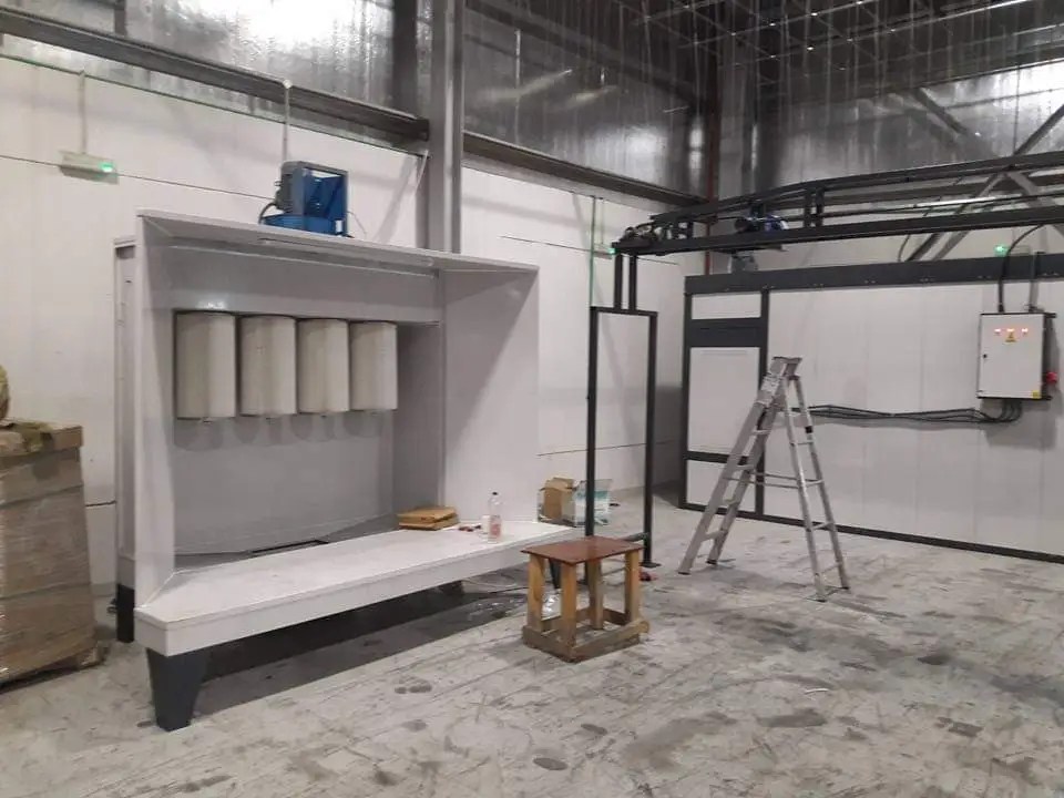 Used Powder Coating Booth for Sale Used Powder Spray Booth