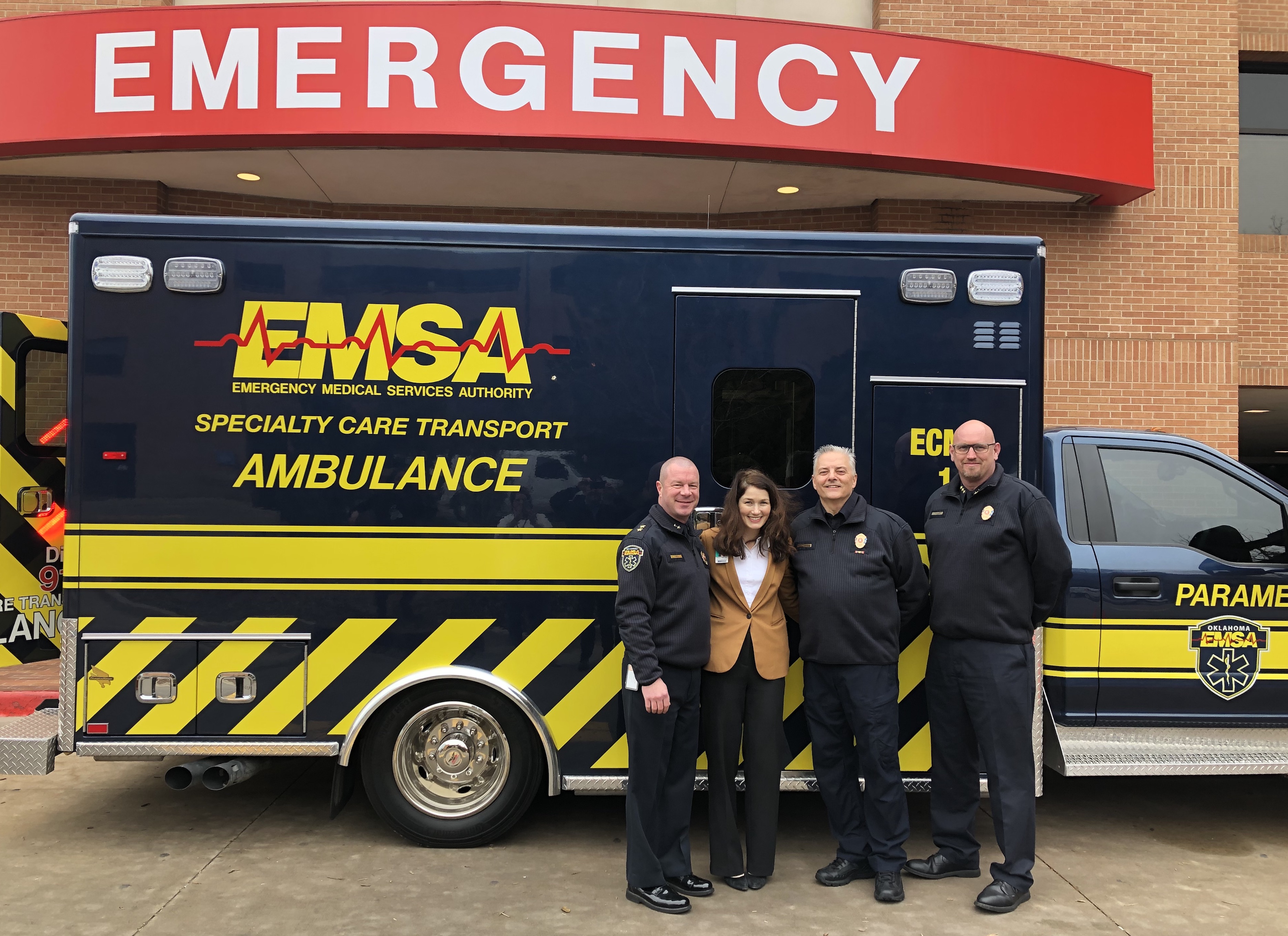 EMSA and INTEGRIS Health Unveil ECMO Ambulance EMSA