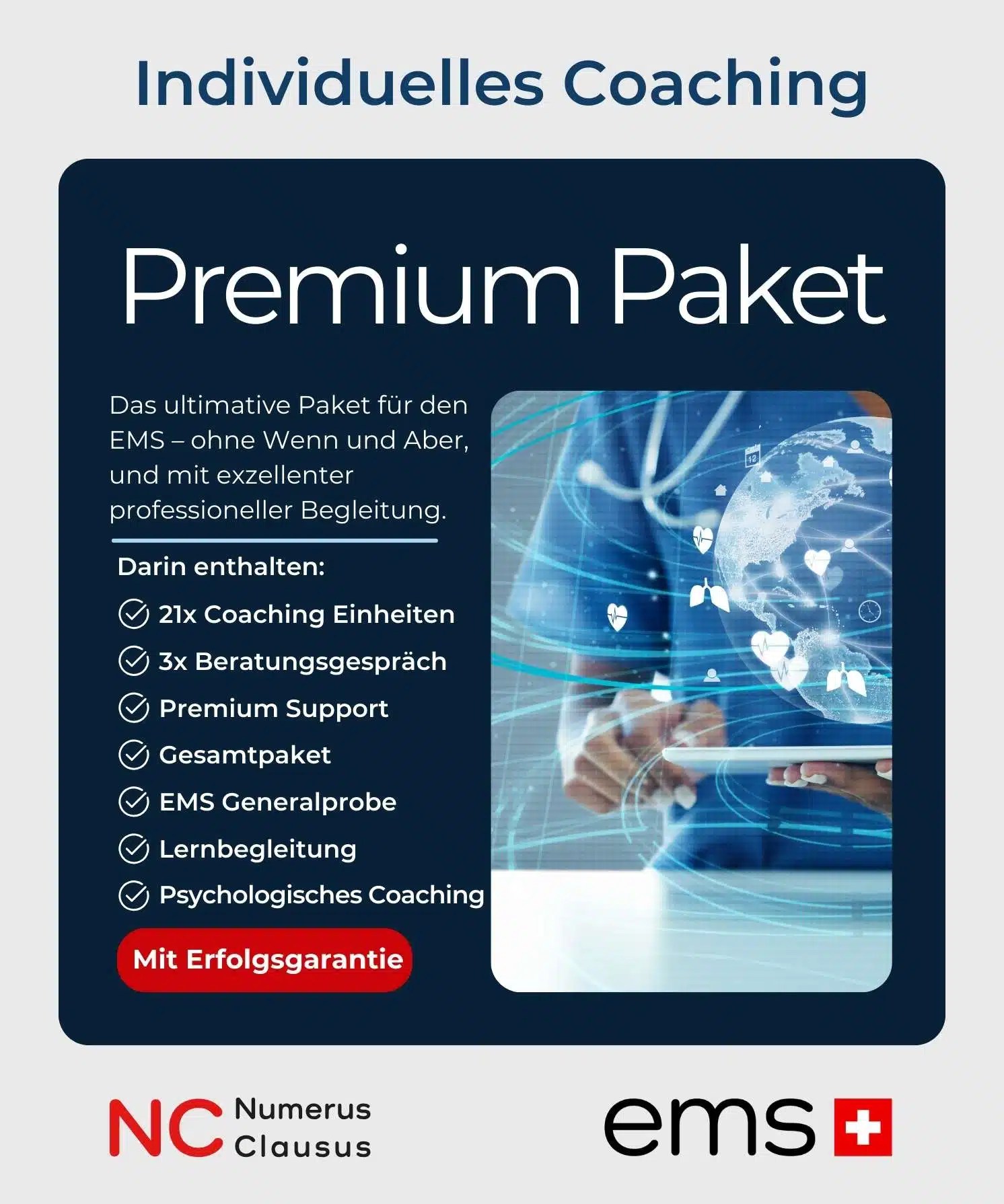 Individuelles Coaching Premium Paket EMS Coaches