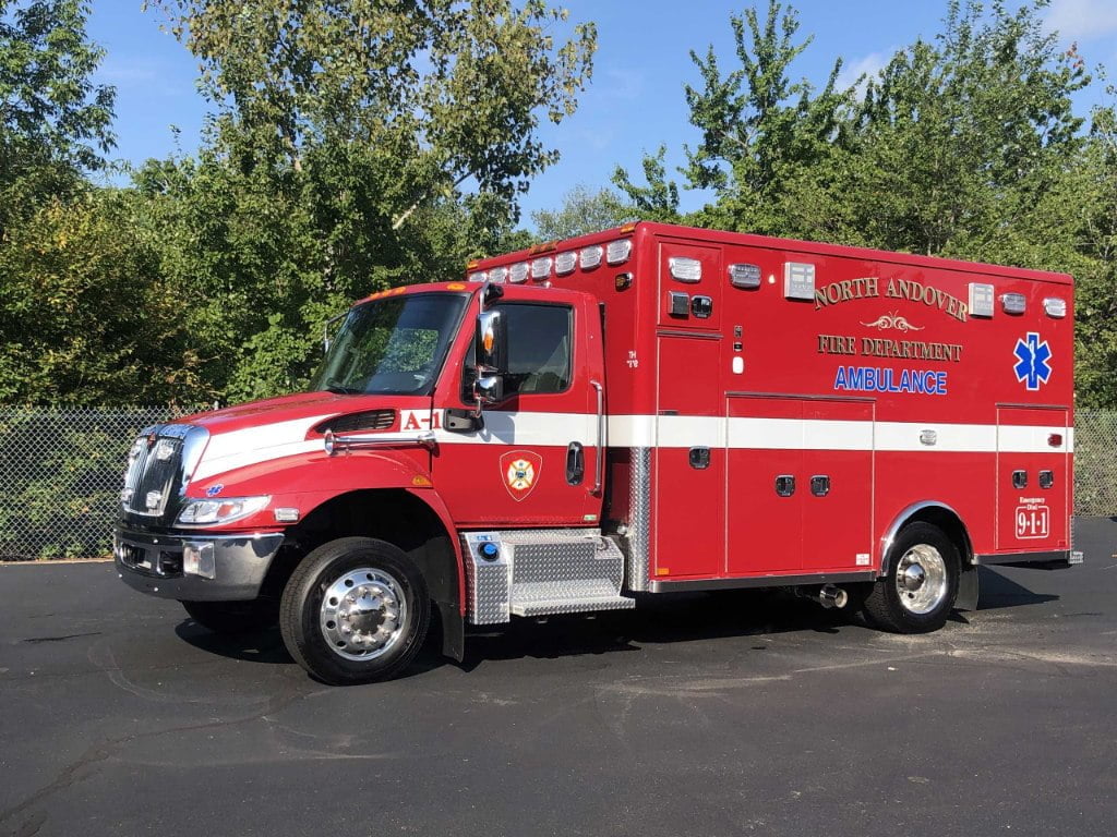 North Andover (MA) Fire Department Adds Horton Type 1 Ambulance to Its Fleet EMS Rig