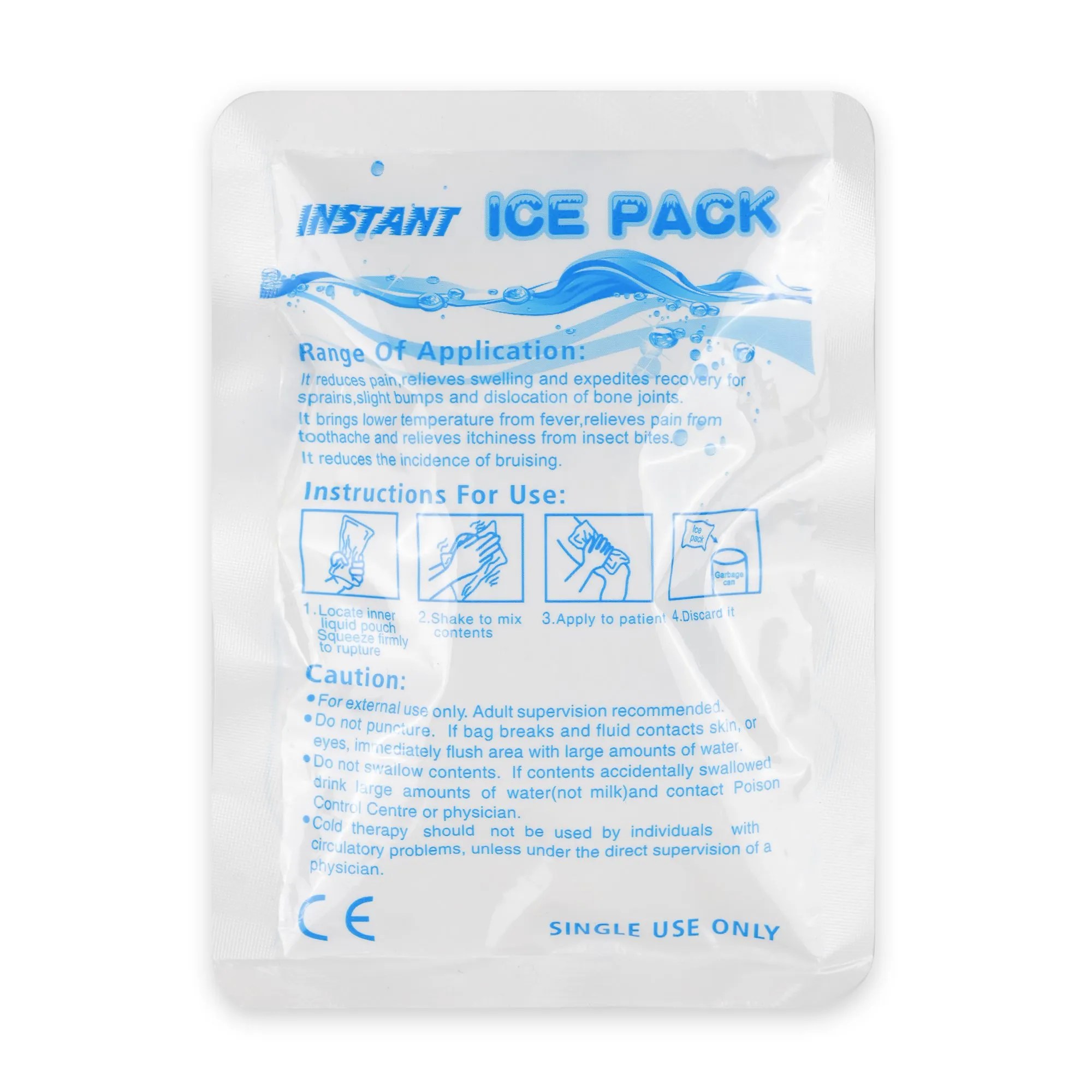 Disposable Emergency Instant Cold Ice Packs - EMSRUN.com