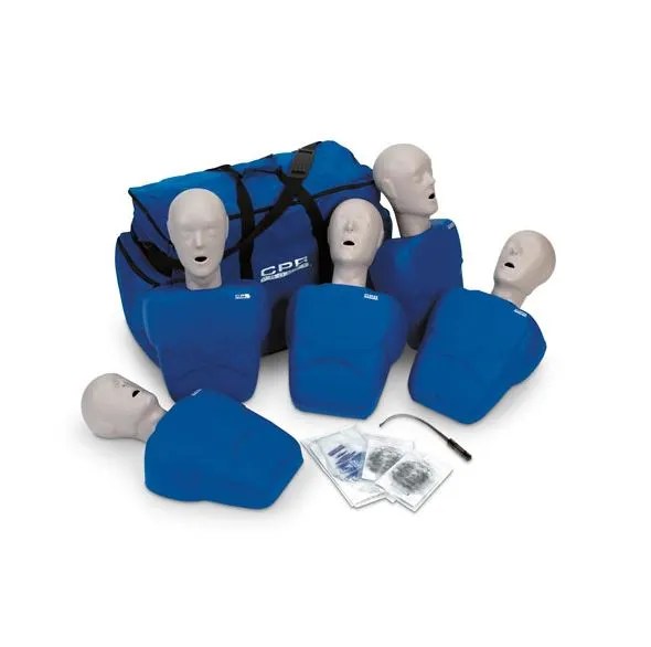 CPR PROMPT TRAINING MANIKINS ADULT 5 PACK ***USED*** Emergency