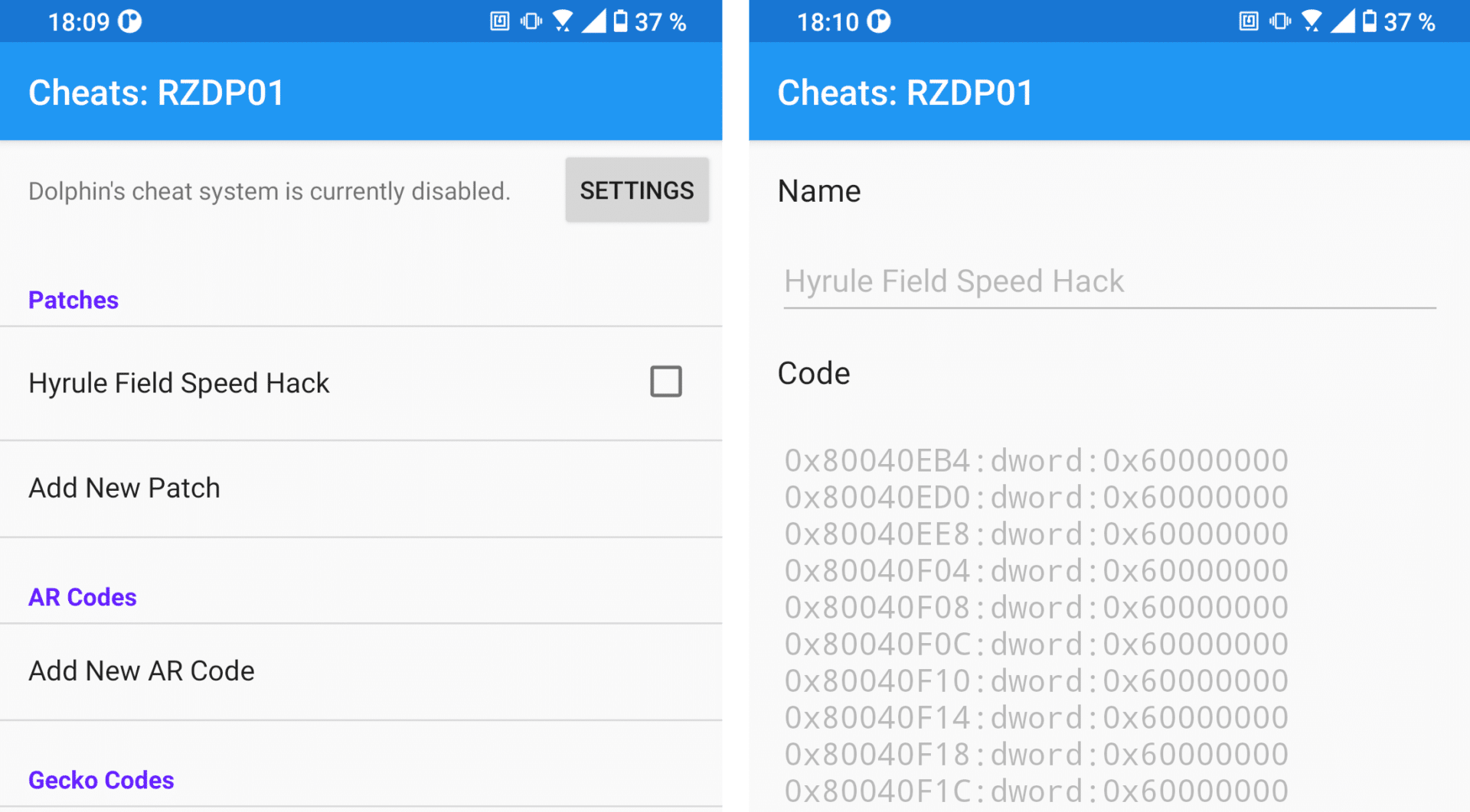 Dolphin Emulator For Android Adds Cheats