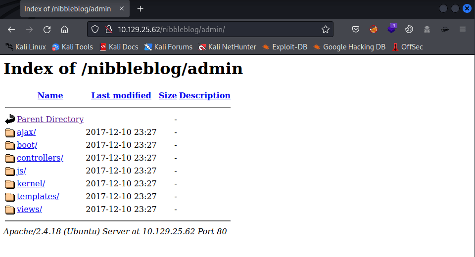 Writeup Nibbles on HTB eMVee