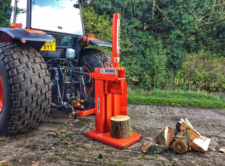 Browns 10T Log Splitter Emyr Evans Tractors