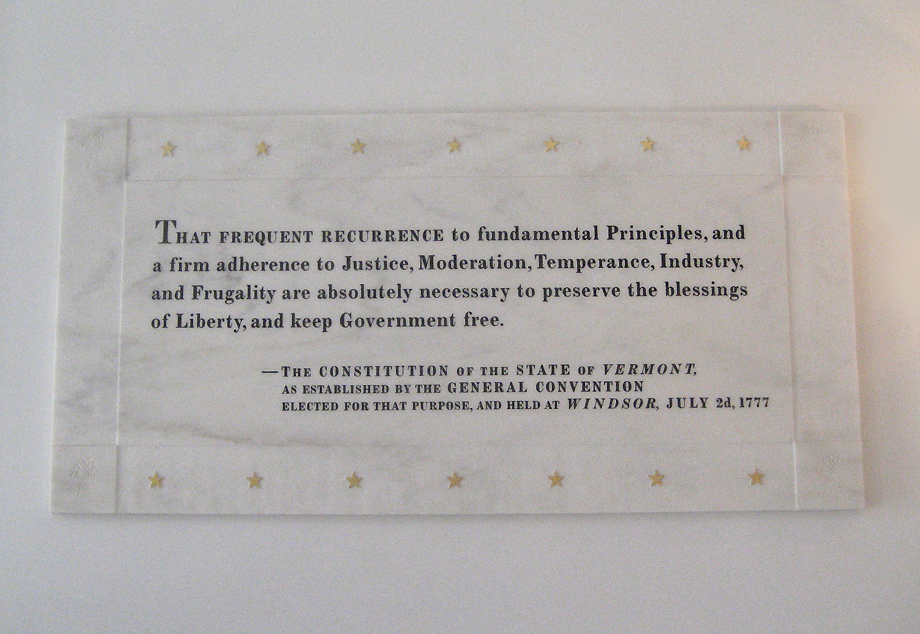 Constitution of Vermont