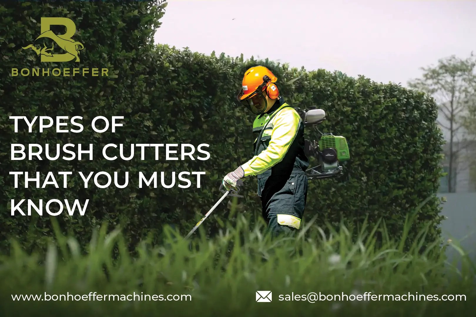 5 Different Types of Brush Cutters bonhoeffermachines