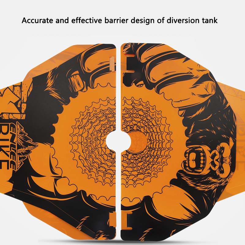 Enlee latest BICYCLE GRIME GUARD Antifouling Bike Grime Guard Wheel