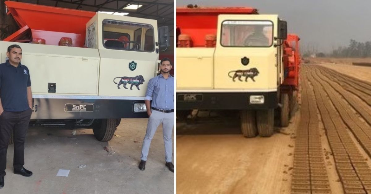 Haryana Man Builds World’s 1st Fully Automated BrickMaking Vehicle